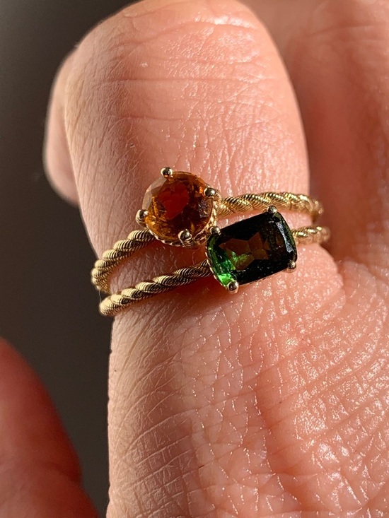 Jewelry - Judith Ripka 14k gold Rings!